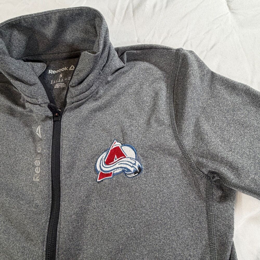 Reebok Colorado Avalanche Ice Girls Full Zip up Jacket NHL Hockey